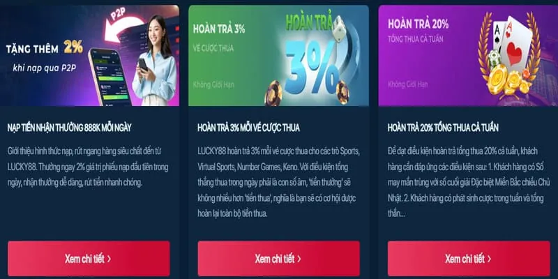 Hoàn trả không giới hạn 98win